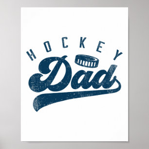 Poster Presentes de Pai de Hockey no Dia dos Pais