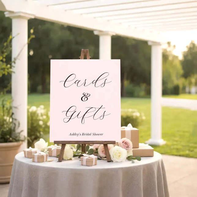 Poster Presentes de placas de Chá de panela rosa (Criador carregado)