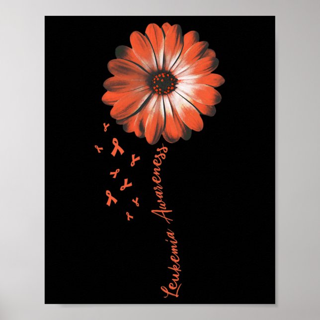 Poster Presentes de Sensibilização para a Leucemia da Dai (Frente)