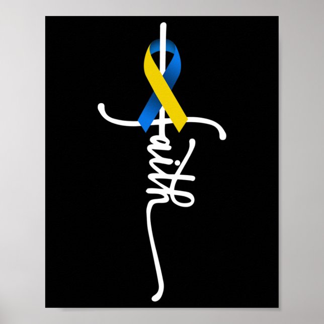 Poster Presentes de Sensibilização para a Síndrome de Dow (Frente)