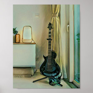 Poster Presentes de violão para pai