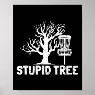 Poster Presentes Dicionário Árvore Estúpida Disc Golf Mid
