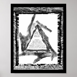 Poster Presentes dos animais