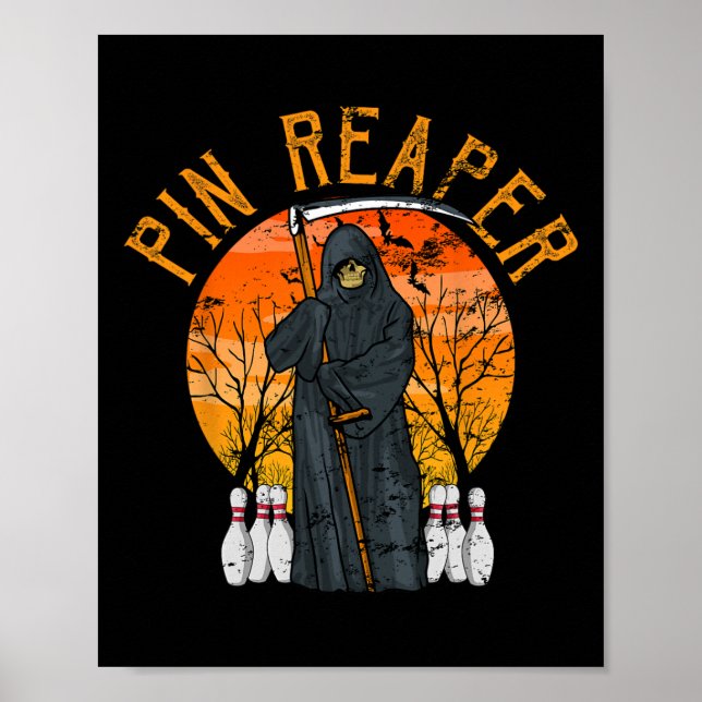 Poster Presentes engraçados de boliche da morte engraçada (Frente)