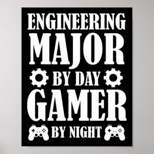 Poster Presentes engraçados para estudantes de engenharia