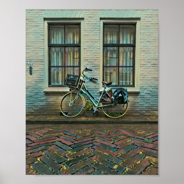 Poster Presentes legal de ciclistas (Frente)