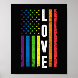 Poster Presentes Orgulho Gay Homens Mulheres LGBT Bandeir