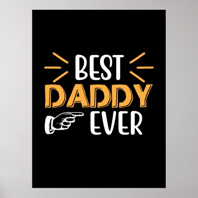Poster Presentes Pai | Melhor Papai do Mundo (Frente)