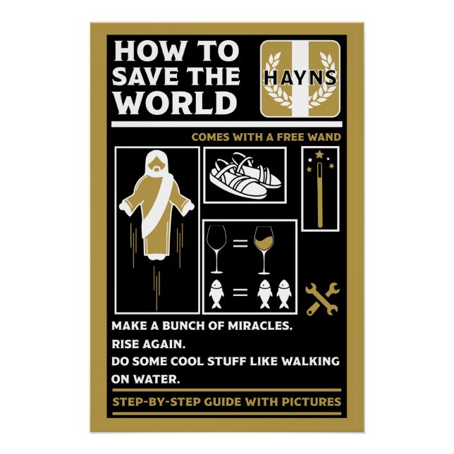 Pôster Presentes Para Ateus (Frente)