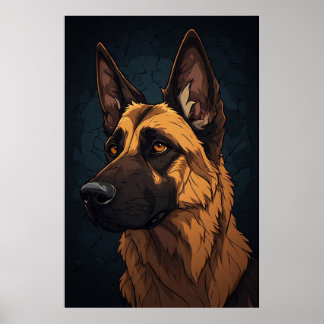 Poster 🐕 Presentes para Donos de Pastor Alemão 🐕
