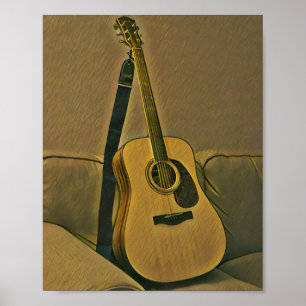 Poster Presentes para guitarristas
