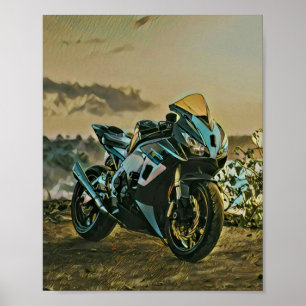 Poster Presentes para motociclista