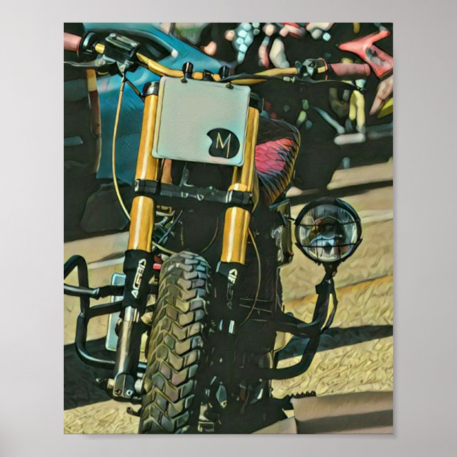 Poster Presentes para motociclos (Frente)