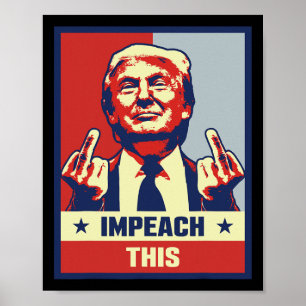 Poster Presentes pró Donald Trump Republicano Conservador