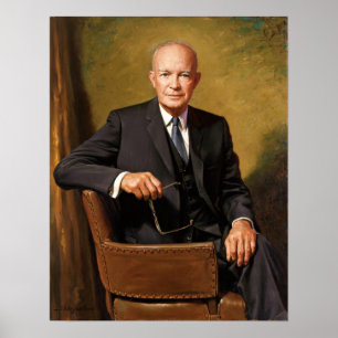 Pôster President Dwight D Eisenhower