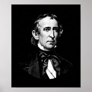 Pôster President John Tyler Graphic
