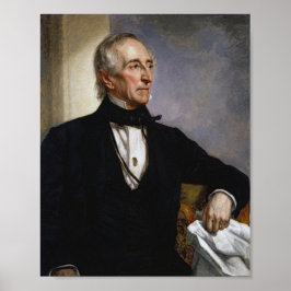 Poster President John Tyler Portrait