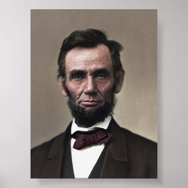 Poster Presidente Abraham Lincoln (Frente)