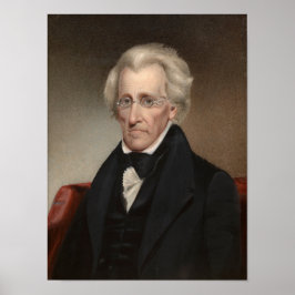 Poster Presidente Andrew Jackson