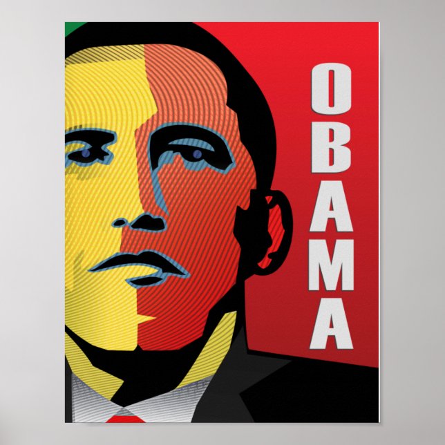 Poster Presidente Barack Obama (Frente)