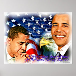 Pôster Presidente Barack Obama, 45º Pres_Poster
