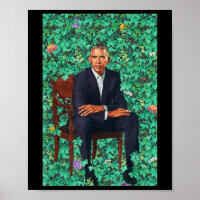 Presidente Barack Obama Retrato Camisa