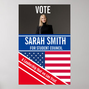 Poster presidente da classe poster, conselho estudantil