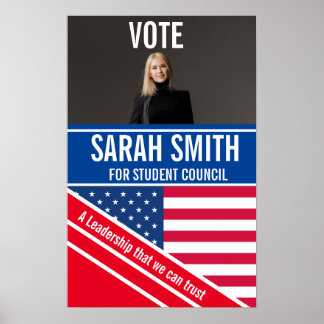 Poster presidente da classe poster, conselho estudantil