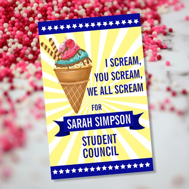 Poster presidente da classe poster, conselho estudantil (Criador carregado)