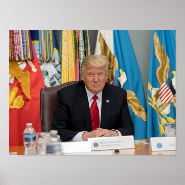 Poster Presidente Donald Trump (Frente)