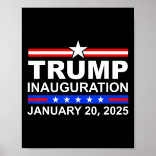 Poster Presidente Donald Trump Dia de Posse 2025 4 