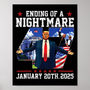 Poster Presidente Donald Trump Inauguration Day 2025 Uni