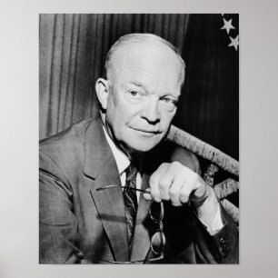 Pôster Presidente Dwight Eisenhower