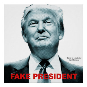 Pôster Presidente falsificado (trunfo)