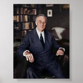 Poster Presidente Franklin D. Roosevelt