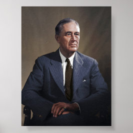 Poster Presidente Franklin D. Roosevelt