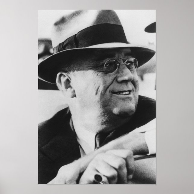 Poster Presidente Franklin Roosevelt (Frente)