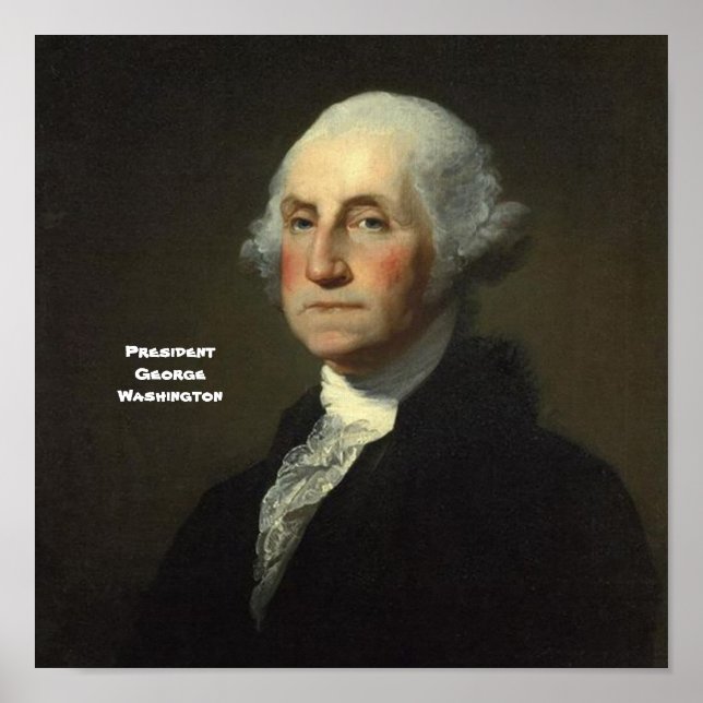 Poster Presidente George Washington (Frente)