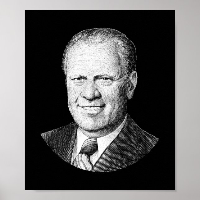 Poster Presidente Gerald Ford Graphic (Frente)