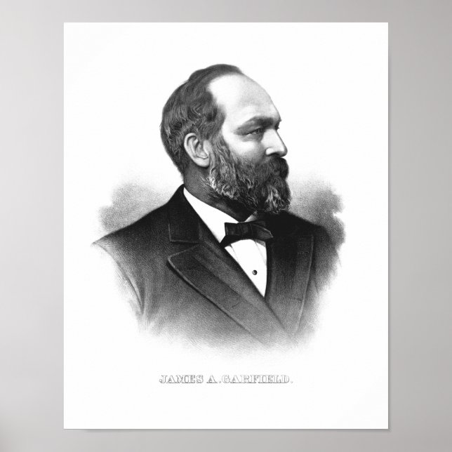 Poster Presidente James Garfield (Frente)