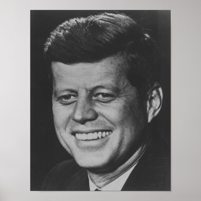Pôster Presidente John F. Kennedy (Frente)