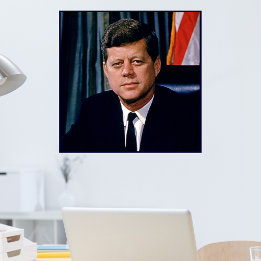 Pôster Presidente John F. Kennedy