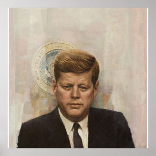 Pôster Presidente John Fitzgerald Kennedy