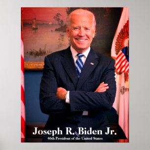 Poster Presidente Joseph 'Joe' Biden, 46º POTUS