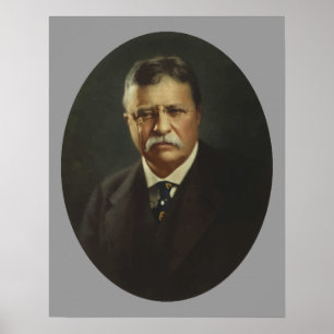 Pôster Presidente Theodore Roosevelt