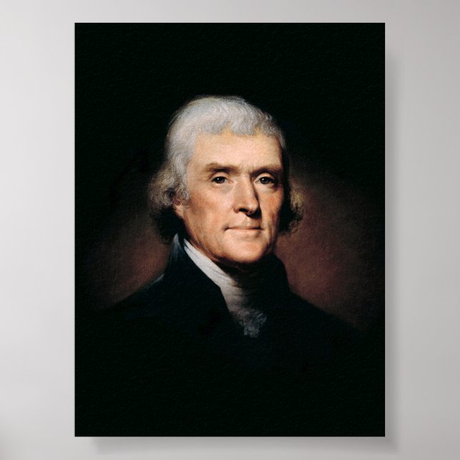 Poster Presidente Thomas Jefferson (Frente)