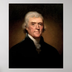 Poster Presidente Thomas Jefferson