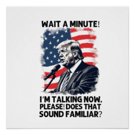 Pôster Presidente Trump 2024