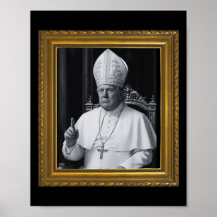 Poster Presidente Trump Engraçado Quer Ser O Próximo Papa