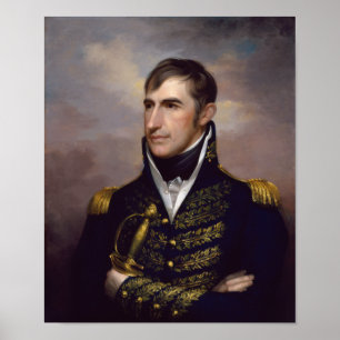 Pôster Presidente William Henry Harrison